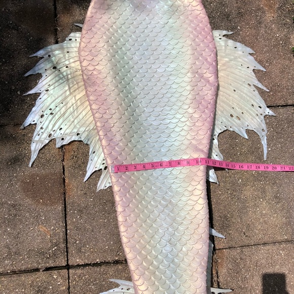 Opal Sea Dragon Merbella Studios Silicone Tail - Picture 5 of 13